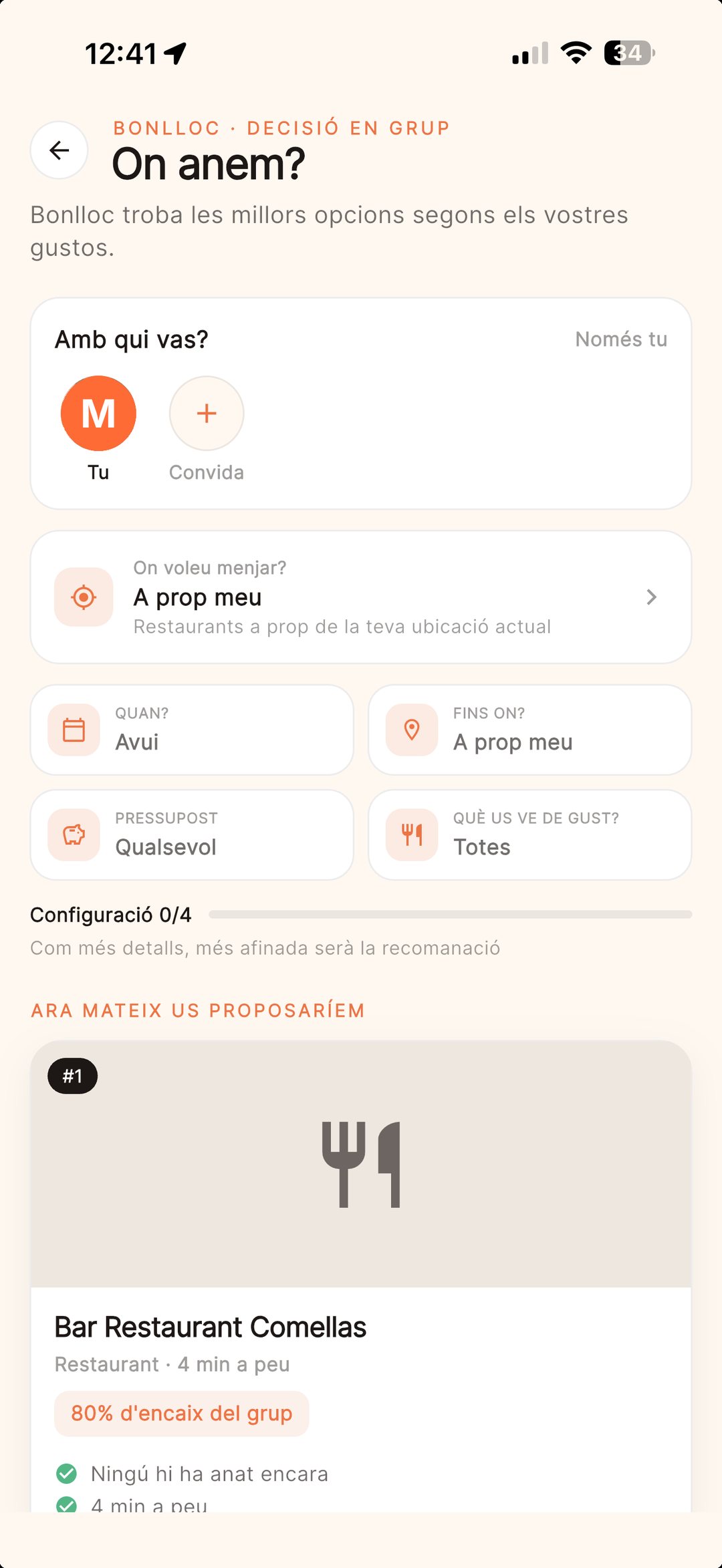 On anem? Decisió en grup
